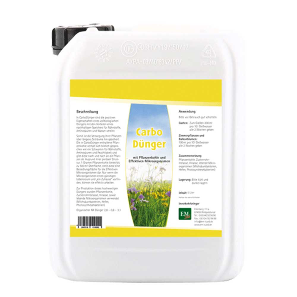 CarboDnger - vollbiologischer Dnger - EM-Spitaler