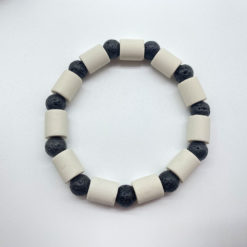 EM Keramik Mineral Armband Lavastone