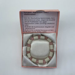 EM Keramik Mineral Armband Rosenquarz