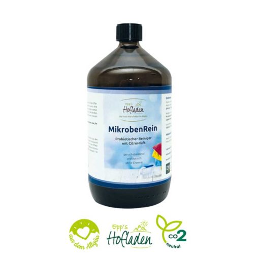 MikrobenRein 1 Liter, in der Glasflasche
