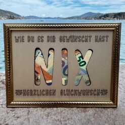 geldgeschenk nix mit geld