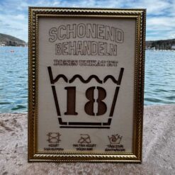 Geldgeschenk im Rahmen - Schonend behandeln 50 – Bild 2