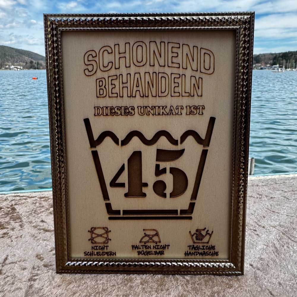 Geldgeschenk im Rahmen - Schonend behandeln 50 – Bild 12
