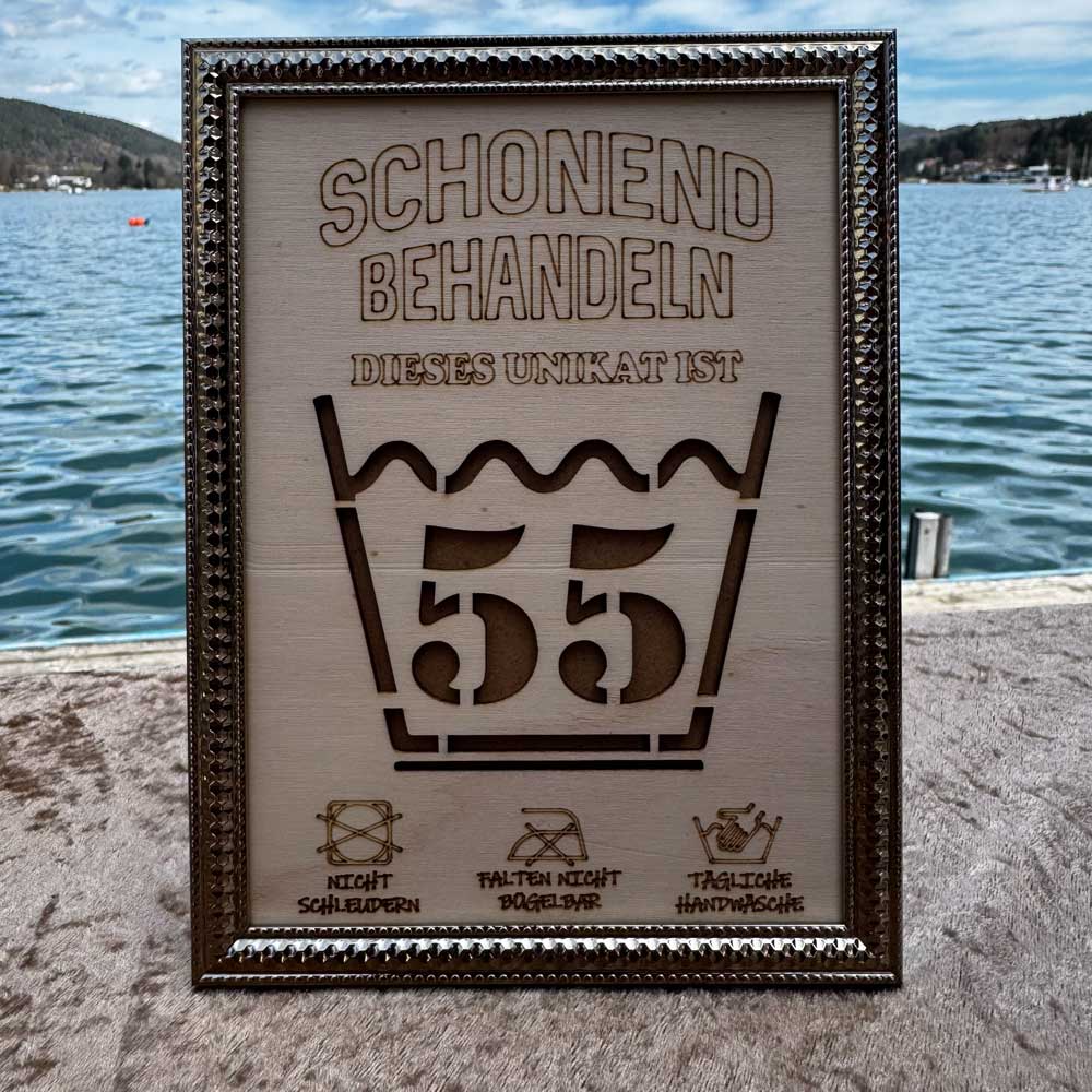 Geldgeschenk im Rahmen - Schonend behandeln 50 – Bild 14