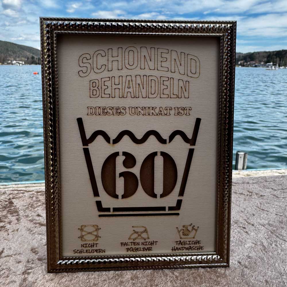Geldgeschenk im Rahmen - Schonend behandeln 50 – Bild 15