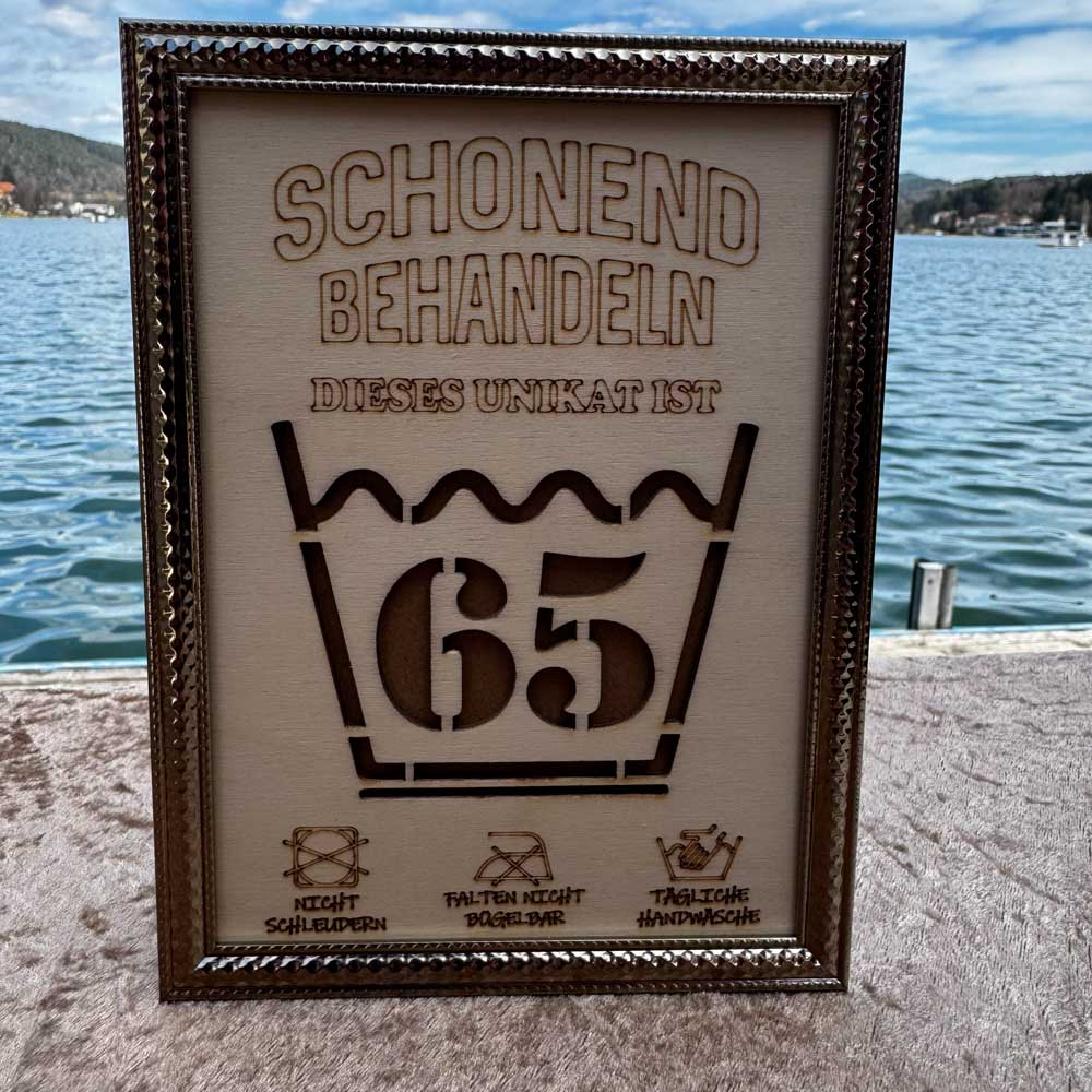Geldgeschenk im Rahmen - Schonend behandeln 50 – Bild 16